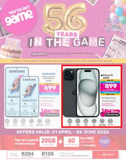 Game Cellular : 56 Years In The Game (21 April - 06 June 2026), page 1