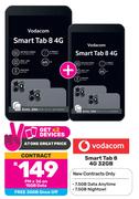 2 x Vodacom Smart Tab 8 4G 32GB-On 15GB Data