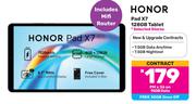 Honor Pad X7 128GB Tablet-On 15GB Data