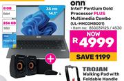 Onn Intel Pentium Gold Processor Plus Multimedia Combo UL-MMCOMBO01