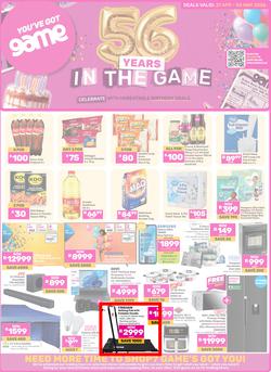 Game : 56 Years In The Game (21 April - 04 May 2026), page 1