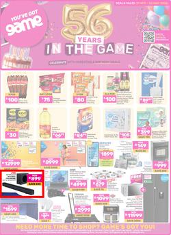 Game : 56 Years In The Game (21 April - 04 May 2026), page 1