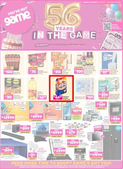Game : 56 Years In The Game (21 April - 04 May 2026), page 1