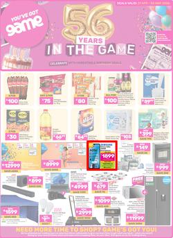 Game : 56 Years In The Game (21 April - 04 May 2026), page 1