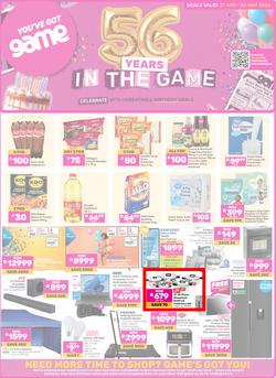 Game : 56 Years In The Game (21 April - 04 May 2026), page 1