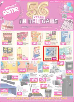 Game : 56 Years In The Game (21 April - 04 May 2026), page 1