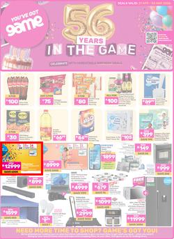 Game : 56 Years In The Game (21 April - 04 May 2026), page 1