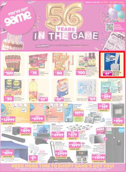 Game : 56 Years In The Game (21 April - 04 May 2026), page 1