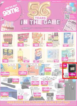Game : 56 Years In The Game (21 April - 04 May 2026), page 1