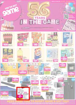 Game : 56 Years In The Game (21 April - 04 May 2026), page 1