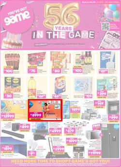 Game : 56 Years In The Game (21 April - 04 May 2026), page 1