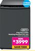 Defy 8Kg Top Loader Washing Machine DTL 165