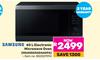 Samsung 40Ltr Electronic Microwave Oven MS40DG5504AGFA