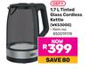 Defy 1.7Ltr Tinted Glass Cordless Kettle WK5300G