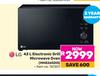 LG 42Ltr Electronic Grill Microwave Oven MH8265DIS