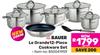 Bauer Le Grande 12-Piece Cookware Set-Per Set