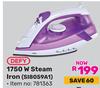 Defy 1750W Steam Iron S18059A1