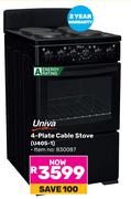 Univa 4-Plate Cable Stove U405-1