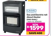 Cadac Gas And Electric Roll About Heater 945-Dual