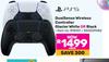 PS5 Dual Sense Wireless Controller Glacier (White Or Black)-Each