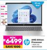 HP 15.6"(39cm) AMD Athlon Processor 