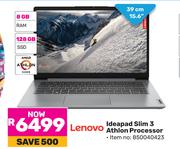 Lenovo 15.6"(39cm) Ideapad Slim 3 Athlon Processor