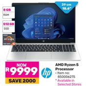 HP 15.6"(39cm) AMD Ryzen 5 Processor
