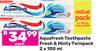 Aquafresh Toothpaste (Fresh & Minty Twinpack)-2 x 100ml 