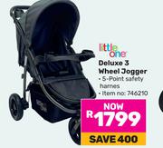 Little One Deluxe 3 Wheel Jogger