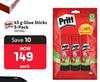 Pritt Glue Sticks 3 Pack-43g