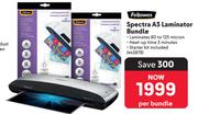 Fellowes Spectra A3 Laminator Bundle
