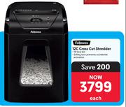 Fellowes 12C Cross Cut Shredder