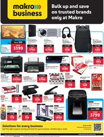 Makro Business : Bulk Up And Save On Trusted Brands Only At Makro (13 April - 28 June 2026)