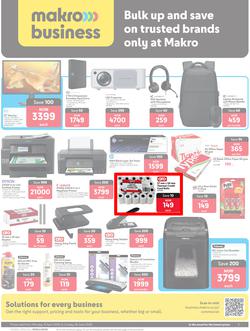 Makro Business : Bulk Up And Save On Trusted Brands Only At Makro (13 April - 28 June 2026), page 1