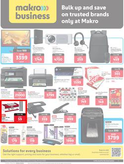 Makro Business : Bulk Up And Save On Trusted Brands Only At Makro (13 April - 28 June 2026), page 1