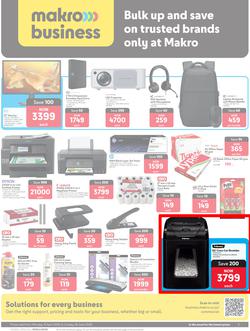 Makro Business : Bulk Up And Save On Trusted Brands Only At Makro (13 April - 28 June 2026), page 1