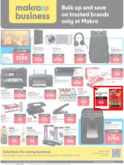 Makro Business : Bulk Up And Save On Trusted Brands Only At Makro (13 April - 28 June 2026), page 1