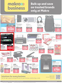 Makro Business : Bulk Up And Save On Trusted Brands Only At Makro (13 April - 28 June 2026), page 1