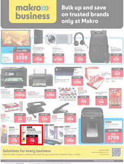 Makro Business : Bulk Up And Save On Trusted Brands Only At Makro (13 April - 28 June 2026), page 1