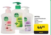 Dettol Liquid Handwash Pump-200ml