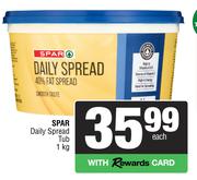 Spar Daily Spread Tub-1Kg