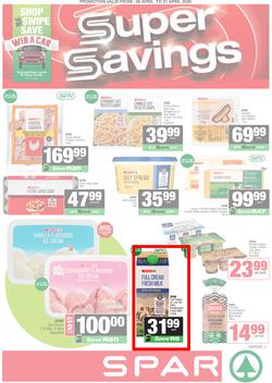 SPAR & SUPERSPAR Inland : Super Savings (08 April - 21 April 2026), page 1