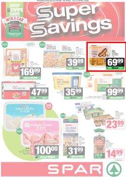 SPAR & SUPERSPAR Inland : Super Savings (08 April - 21 April 2026), page 1