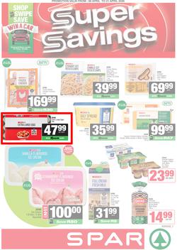 SPAR & SUPERSPAR Inland : Super Savings (08 April - 21 April 2026), page 1