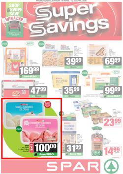 SPAR & SUPERSPAR Inland : Super Savings (08 April - 21 April 2026), page 1