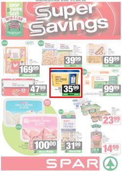 SPAR & SUPERSPAR Inland : Super Savings (08 April - 21 April 2026), page 1