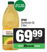 Spar Sunflower Oil-2L