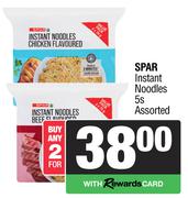 Spar Instant Noodles Assorted-For 2 x 5s