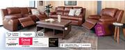 Lagos 3 Piece 3 Action Reclining Lounge Suite