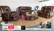 New York 3 Piece 3 Action Reclining Lounge Suite 10303040003